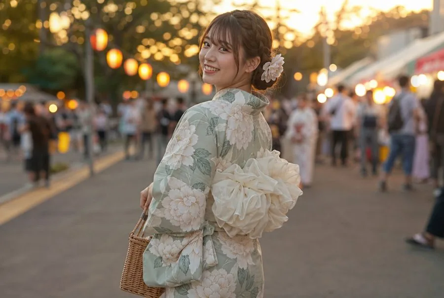 女性浴衣レンタル コーデイメージ